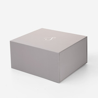 Boîtes cadeaux rigides en carton ondulé avec logo personnalisé de luxe, nouvelle conception, imprimées en relief, avec couvercle magnétique pour l'emballage de chaussettes en fourrure