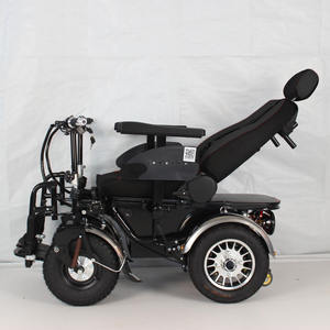 Motor diferencial de alta potencia, doble manija, silla de ruedas eléctrica todoterreno, andador y andador WCHT, flexible y duradero, WCHT, 2017 - Product Image 6