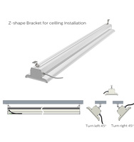 Lumières de grange à bétail IP66 LED avec système de contrôle intelligent Lumière de volaille à LED pour une utilisation à la ferme avec 5 ans de garantie