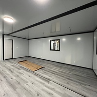 Maison préfabriquée légère en acier FLKT, maison de luxe en conteneur extensible de 20 pieds, maison modulaire pliable, mini-maison