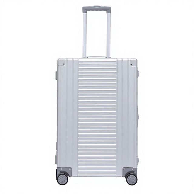 Factory 29 Inch Aluminum Alloy High Quality Durable Luxury Spinner Suitcase Luggage Case