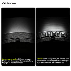 Système de freinage automatique TEI 355 à 440 mm, kit de freinage de grande taille, disque de frein en céramique carbone, rotor <span class=keywords><strong>RS4</strong></span> B7 pour <span class=keywords><strong>RS4</strong></span> RS5 RS6 RS7 RS8 R6 R7 R8 - Product Image 5