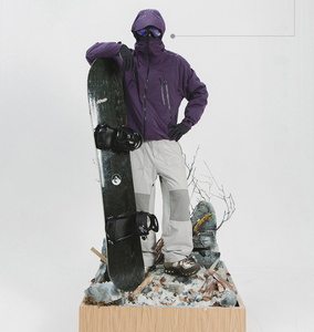 <span class=keywords><strong>Anorak</strong></span> con cremallera para <span class=keywords><strong>hombre</strong></span>, rompevientos de Safari, parches bordados de doble capa para exteriores, chaquetas de senderismo, abrigos, fabricante de ropa - Product Image 5