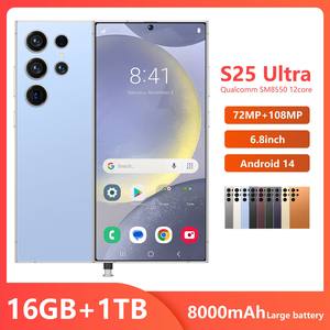 <span class=keywords><strong>Smartphone</strong></span> S25 Ultra Original 2025, Nuevo, Más Vendido, 16G+1TB, Android 15, 108MP, Compatible con LTE, Pantalla de 144Hz, Carga Rápida de 65W - Product Image 2