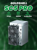 Goldshell SC5PRO 11T 14T Mini-DOGE III ASIC Miner untuk Doge Coin & LTC coin Home Miner crypto asics miner