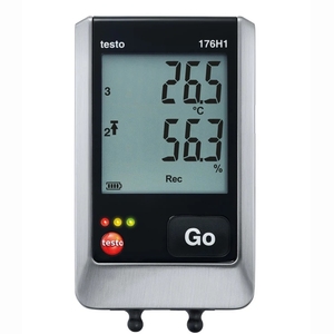Testo 176 H1 d'origine, 4 canaux, température et humidité avec sonde externe, 2 millions de lectures, IP65 - Product Image 2