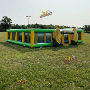 <span class=keywords><strong>Labyrinthe</strong></span> gonflable commercial géant en PVC personnalisé, <span class=keywords><strong>labyrinthe</strong></span> gonflable à traverser pour enfants, parc à thème extérieur - Product Image 2