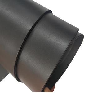 Fabrika Doğrudan Satış Üst Katman Sığır Derisi 3.0-3.5 Kalınlığında Siyah Bitkisel Tabaklanmış Deri Hakiki Deri Anti-Pill Split DIY Deri - Product Image 3