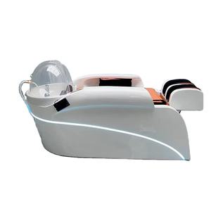 Cama de Masaje Eléctrica para Lavado de Cabello, Estilo Tailandés, con Circulación de Agua y Calentador Integrado, Especial para Salones de Belleza - Product Image 5