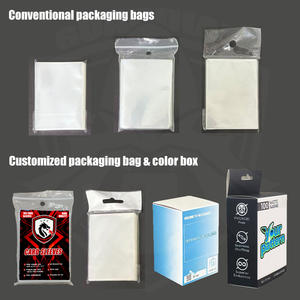 2025 nuevos materiales de alta calidad logotipo personalizado Pok Mon colección de tarjetas deportivas tarjetero <span class=keywords><strong>Penny</strong></span> manga brillante fundas para tarjetas - Product Image 3