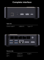 Nueva Mini PC E3A Intel Core I9-13900HK 16GB RAM 512GB SSD WiFi6 con Licencia Oficial de Windows, Mini Computadora de Nivel Básico con IA para Negocios