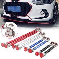 Barres de soutien de pare-chocs avant de voiture de qualité supérieure JDM Racing Splitter Strut Rods 150 mm