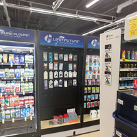 CHuimei Schwerlast-Einseitiges 5-Regal-Stellregal ohne Schrauben zur Bodenmontage für Supermarktregale, Möbel und Metallhandel