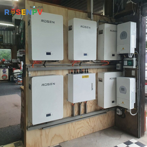 Batterie murale au lithium Rosen 5 kW 10 kW 48 V pour énergie solaire, packs LiFePO4 50 Ah 100 Ah 200 Ah 400 Ah, Power Wall 48 Volts - Product Image 1