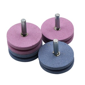 Outil de jardin, affûteur de lame de tondeuse à gazon à double couche, pierre à aiguiser, tête de meulage industrielle résistante à l'usure - Product Image 5