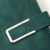 Carnet de planification A5 pour étudiants en cuir PU avec logo personnalisé pour fournitures scolaires, cadeau OEM