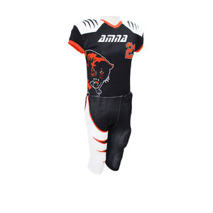 Uniforme de fútbol americano, ropa deportiva de alta calidad, gris, manga corta, Kits de fútbol americano - Product Image 6