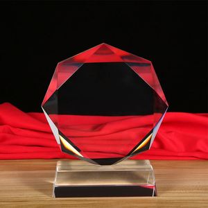 Diseño personalizado al por mayor especial profesional láser deporte cristal trofeo para ventas al por mayor - Product Image 2