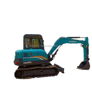 รถขุดไฮดรอลิกตีนตะขาบ SWE 60E 6 ตัน สภาพดี เครื่องยนต์ Cat PLC ราคาถูก พร้อมส่ง คุ้มค่า คุ้มราคา สินค้าจากจีน มือสอง - Product Image 1