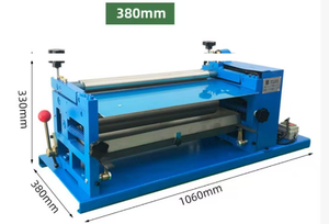 Excellente machine à coller le papier manuelle classique avec double rouleau pour la colle animale - Product Image 4