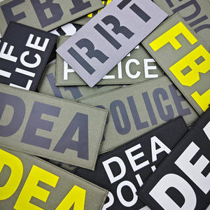 Uniforme de sécurité tactique avec tissu sergé brodé à boucles et crochets, caractéristiques de sécurité pour les vêtements - Product Image 5