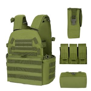 เสื้อกั๊กยุทธวิธีแบบอ็อกซ์ฟอร์ด น้ำหนักเบา ทนทาน อเนกประสงค์ แบบสั่งทำพิเศษ พร้อมช่องใส่แผ่นเกราะและกระเป๋าใส่แม็กกาซีน สำหรับกิจกรรมกลางแจ้ง - Product Image 1