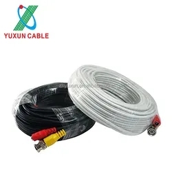 Câble de caméra CCTV personnalisé HD-SDI RG59 <span class=keywords><strong>BNC</strong></span> avec câble d'alimentation 10M <span class=keywords><strong>20M</strong></span> 30M 100M - Product Image 4