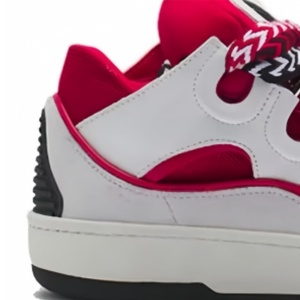Fashionable trend round-toe sneakers with American hip-hop style, breathable thick-soled lace-up casual <b>shoes</b>, skateboard <b>shoes</b> - Product Image 2