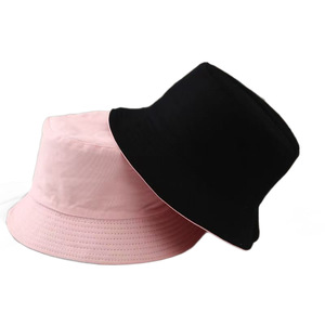 Unisex Bucket <b>Hat</b> Solid Color Sun Protection Foldable <b>Summer</b> Korean Style Canvas <b>Hat</b> - Product Image 5