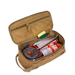 <span class=keywords><strong>Camping</strong></span> en plein air réservoir de gaz sac de rangement tactique en Nylon cuisinière mallette de rangement randonnée ustensiles de cuisine boîte ustensiles de cuisine organisateur sac - Product Image 1