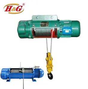 Giấy chứng nhận CE điện Wire Rope hoist với giá nhà máy