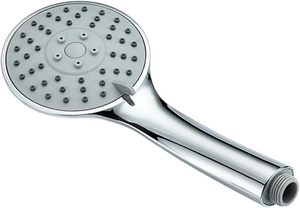Nouvelle Pomme de Douche à Main 3 Fonctions en Plastique ABS du Fabricant, Électroplaquée, Oxygénée et à Pression Augmentée pour Salle de Bain d'Appartement - Product Image 1