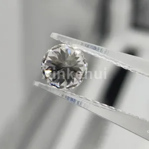 Synthetic Loose 1.0-5.0 Ct Raw Material Shanghai Custom Made Customized White Heat Moissanite Watch Wholesale Moissanite 5 Pcs