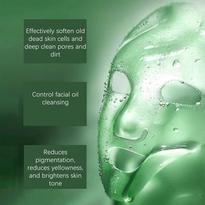 <span class=keywords><strong>Masque</strong></span> de thé vert purifiant, pour hommes et femmes, étiquette privée, soins pour la peau, <span class=keywords><strong>masque</strong></span> en <span class=keywords><strong>argile</strong></span> purifiant, Anti-acné, dissolvant de points noirs,, OEM/ODM - Product Image 3