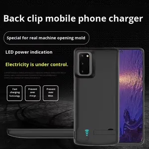 Back Clip Battery Power Bank for S23/S24/S25 Ultra S22Plus Note20 S20 Soft Bag Wireless <strong>Charger</strong> Supports Fast Charging Model E87 - Product Image 2