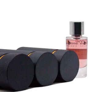 Thương Mại Điện Tử Cao Cấp Màu Đen Sang Trọng Thân Thiện Với Môi Trường Nước Hoa Hộp Giấy Nhỏ Ống Bao Bì Ống Giấy Xi Lanh In Tùy Chỉnh - Product Image 3