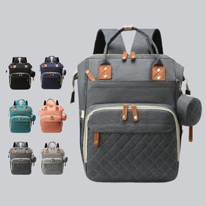 Yeni Gelen Bebek Bezi Sırt Çantası Açık Hava Anne Çantası Seyahat Sırt Çantası Bebek Bezi Düzenleyici Saklama Anne Bezi Çantası - Product Image 1