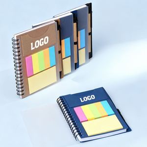JW1780 Papelería de Oficina Económica, Bloc de Notas con Logotipo Impreso Personalizado, Juego de Notas Adhesivas, Notas Adhesivas en Espiral Hechas a Medida - Product Image 1