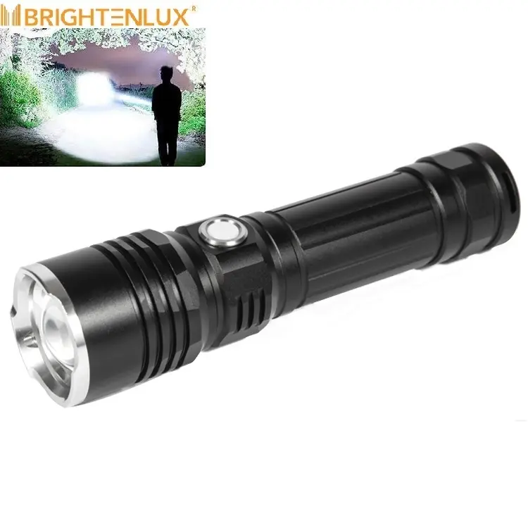 ultra bright USB zoom 18650 high power led taschenlampe linterna super bright powerful led rechargeable emergency flashlight