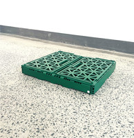 Caisse pliable en plastique PP robuste et empilable, panier en maille recyclable pour le stockage des légumes et des fruits