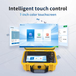 Tragbarer Ultraschall-Durchfluss messer mit offenem Kanal 220V Bad schlitz prüfgeräte mit umfassenden Funktionen und Geräte vergleich - Product Image 2