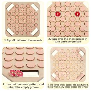 Boîte de reconnaissance de formes de couleurs <span class=keywords><strong>2</strong></span> en 1 Jouets éducatifs Boîte de correspondance de formes pour enfants de CPCCE3-6 ans - Product Image 3