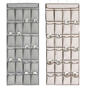 Hot Selling Hanging Bag Premium Multi-layer Sundry Collection Pocket Over the Door <b>Shoe</b> Storage Hanging Carbon Bag - Product Image 3