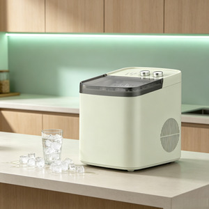 Machine à glaçons portable de comptoir 95W, machine à glaçons en forme de balle pour la maison et la cuisine - Product Image 2