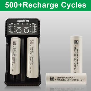 Original Molicel INR18650 <span class=keywords><strong>18650</strong></span> Wiederaufladbare Li-Ionen-Batterie 2600mAh <span class=keywords><strong>35A</strong></span> 1000 Zyklen -20C bis 60C - Product Image 2