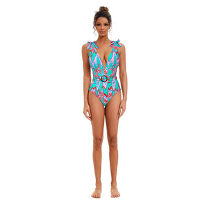 JSN Maillots <span class=keywords><strong>de</strong></span> <span class=keywords><strong>bain</strong></span> pour femmes 2025 Maillots <span class=keywords><strong>de</strong></span> <span class=keywords><strong>bain</strong></span> pour femmes <span class=keywords><strong>Maillot</strong></span> <span class=keywords><strong>de</strong></span> <span class=keywords><strong>bain</strong></span> une pièce avec sarong à franges - Product Image 5