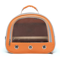 Cage de transport pour perroquets avec grande fenêtre, support de transport facile à nettoyer, sac portable pour perruches, calopsittes, voyages en extérieur