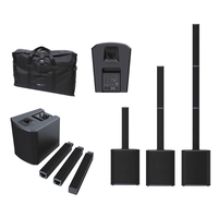 Système de sonorisation professionnel pour concerts en plein air avec système PA portable à diaphragme en titane 500W+500W RMS
