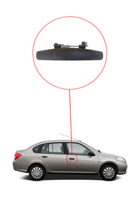 Kaya Plastik Exterior <b>Door</b> <b>Handle</b> Left for Clio Symbol Sandero Made in Turkey - Product Image 3