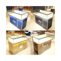 Caisse enregistreuse et acrylique place pliable grand miroir l'étagère bijoux étagères vitrine avec serrure